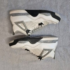 Nike Air Jordan 4 Retro Cement White Gray Black Red Men’s Athletic Sneakers