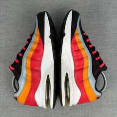 Nike Air Max 95 Black Red Orange Blue GS 905348-031 Youth 6.5Y