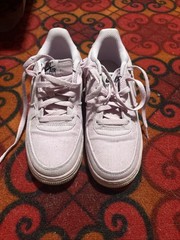 Light Pink Nike Air Force 1 Size 7y Used