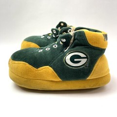 Team NFL Green Bay Packers Slippers Boots Kids Size S 5/6 Sleepwear