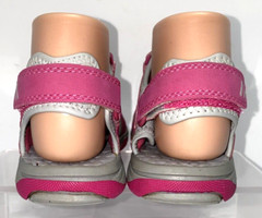 Eddie Bauer Little Kids Water River Sandals Size 3 Pink Gray B*N