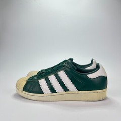 Adidas Superstar Collegiate Green Cloud White Athletic Lifestyle Shoes Youth 5