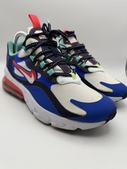 Nike Air Max 270 React Youth’s Size 7Y Blue Multi-Color Running Shoes Sneakers