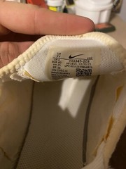 Nike Air Max 270 Size 7y OFF WHITE TAN