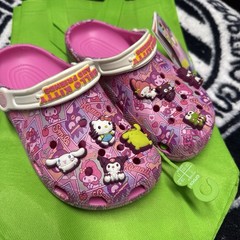 Crocs Hello Kitty J1 – Junior 1 Classic Clog New With Tags Fast Shipping.