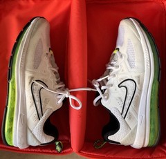 Nike Air Max Genome GS White Volt Black CZ4652-103 Youth 7Y Running Shoe