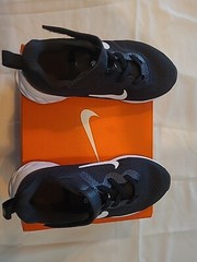 Nike Flex Runner 2 (PSV) 12c Black/White