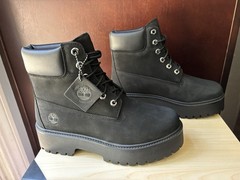 New Timberland Waterproof Black Boots Stone Street Unisex Juniors Size 7