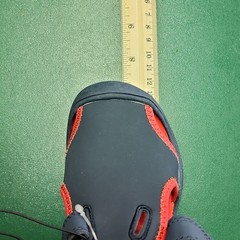 Amazon Essentials Unisex Kids Sandals Size 10 Navy/Red Closed Toe Hook & Loop