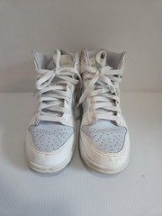 Nike Dunk High GS Size 5Y Summit White Pure Platinum DB2179 107