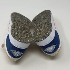 Nike Jordan 1 Low SE Multi Canvas DV1323-100 Youth Kids Size 4 Pink Blue Shoes