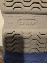 Crocs Electro Clogs Gray Blue J3