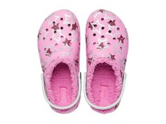 Crocs® Kids Classic Lined Clogs – Slip-on Shoes for Toddlers – Synthetic Upper –