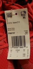 🔥ADIDAS DONOVAN MITCHELL D.O.N ISSUE #2 CRAYOLA🔥YOUTH/KIDS [SIZE 1] POWER PINK
