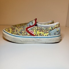Vans Where’s Waldo Classic Slip-On Kids Size 3