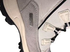 ROCKMARK Kid’s White Mid Calf Lace Up Outdoor Comfort Snow Boots Big Kid 4 (35)