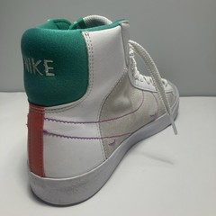 Nike Youth Blazer Mid 77 Dance White Green Pink Shoes Sz 7Y