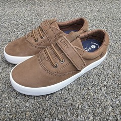 Sperry Spinnaker Jr. Washable Sneaker in Tan Children’s Size 10 M
