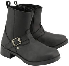 Milwaukee Leather Kids Boots 6 inch Engineer Style Biker**MBK9295