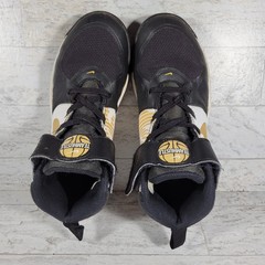 Nike Team Hustle D9 PS Black Metallic Gold AQ4225-004 Youth 3Y Boys