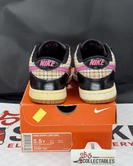 Nike Dunk Low GS Plaid Pink Swoosh 309601-264 Youth 5.5Y Womens 7 OG Box