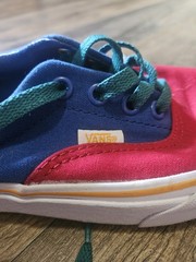 VANS Era Block Primary Off The Wall Sneakers M6/W7.5