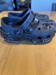 Crocs Kids Size 7 Batman Black