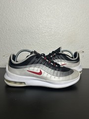 Nike Air Max Axis Low Black Sport Red Platinum Sneakers size 5Y ah5222-009