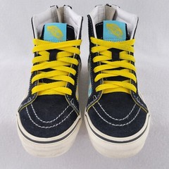 Vans x Simpsons Shoes Kids 2.5 Black Sk8-Hi Family Portrait 1987-2020 Skater