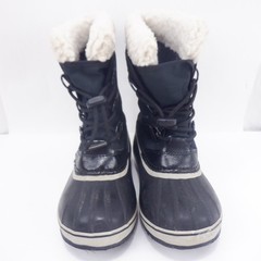 SOREL Yoot Pac Nylon WP Kids Black Snow Boots Size 2 us (Little Kid/Big Kid)