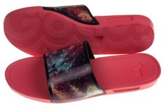 Goats Slides Kids Size 4 Pink Flip Flops Sandals Shower Slip On Beach Pool Gift