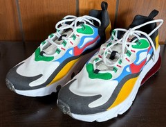 Nike Air Max 270 React Multi-Color Sneaker RARE Sz 7Y or 8.5 Women’s – VGC+