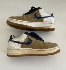 Nike Air Force XXV Diamond Wheat Obsidian (314192-741) Shoes Size 4.5Y