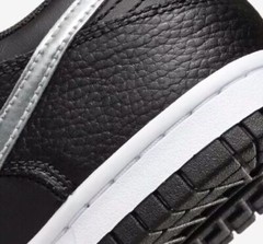 AUTHENTIC NIKE DUNK Low SE GS ‘Black Chrome’ DC9560-001 Youth GS size