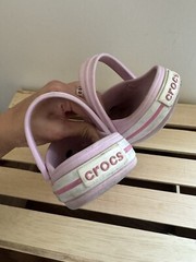 CROCS LILAC CLOGS WITH CHARMS-CARTOON CHARMS SZ C13
