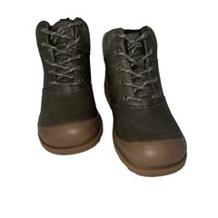 Boots for kids Sonoma Goods for life Green lace up cozy ankle Z/13