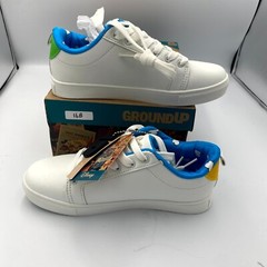 Ground Up Buzz Lightyear Woody Unisex Kid 4 White Disney Toy Story Shoes