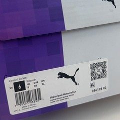 PUMA Minecraft x Slipstream Sneakers Black White 386128-02 Big Kids Size 6 NEW