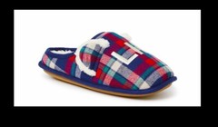 Dearfoams Memory Foam LIL’ BEAR slippers Fur Lined UNISEX: kids 2-3,8.75” length