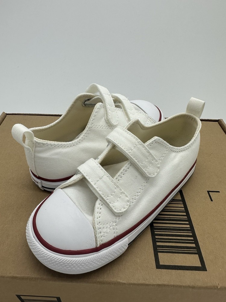 Converse Chuck Taylor AS 2V Toddler Low White Size 10C
