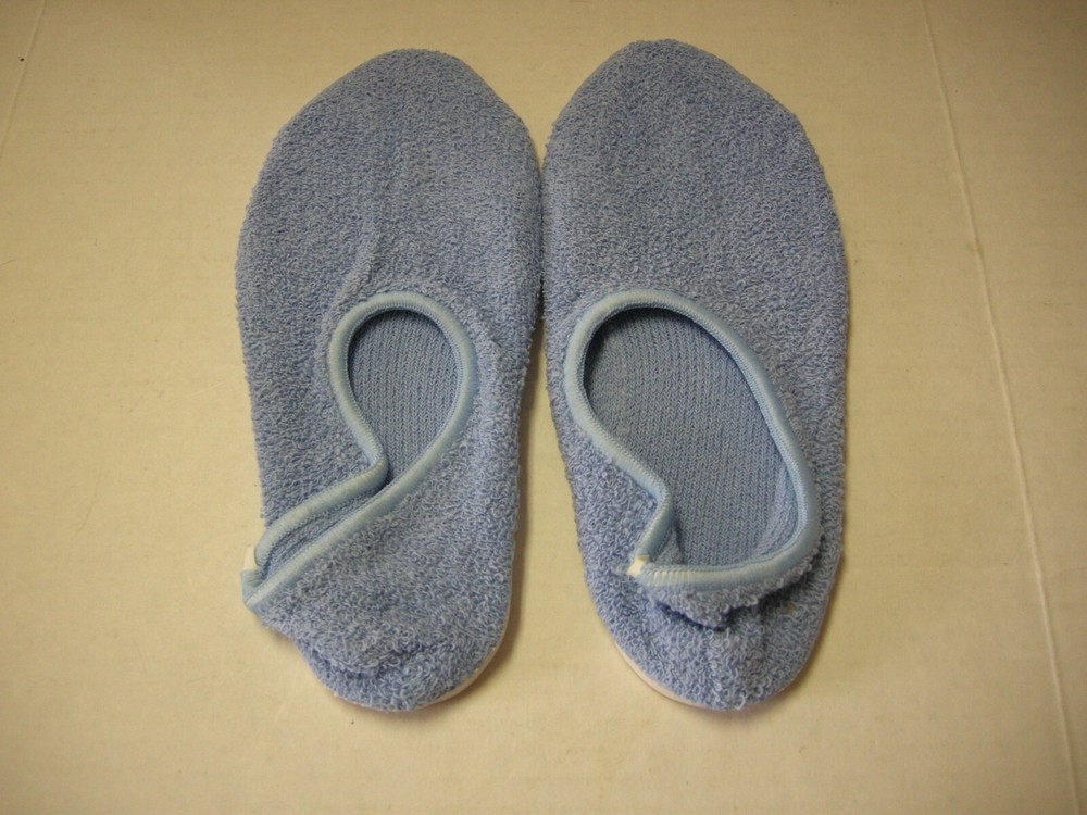 Children’s Moon Boot Slipper By Lee-Wayne Ktg. Mills, Child Shoe Size 11-13,Blue