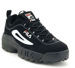 Fila Disruptor II 2 Sneaker Size 6.5 Men 8 Female Black/White