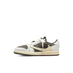 Nike (PS) Jordan 1 x Travis Scott Retro Low OG SP Sail and Ridgerock DO5442-162