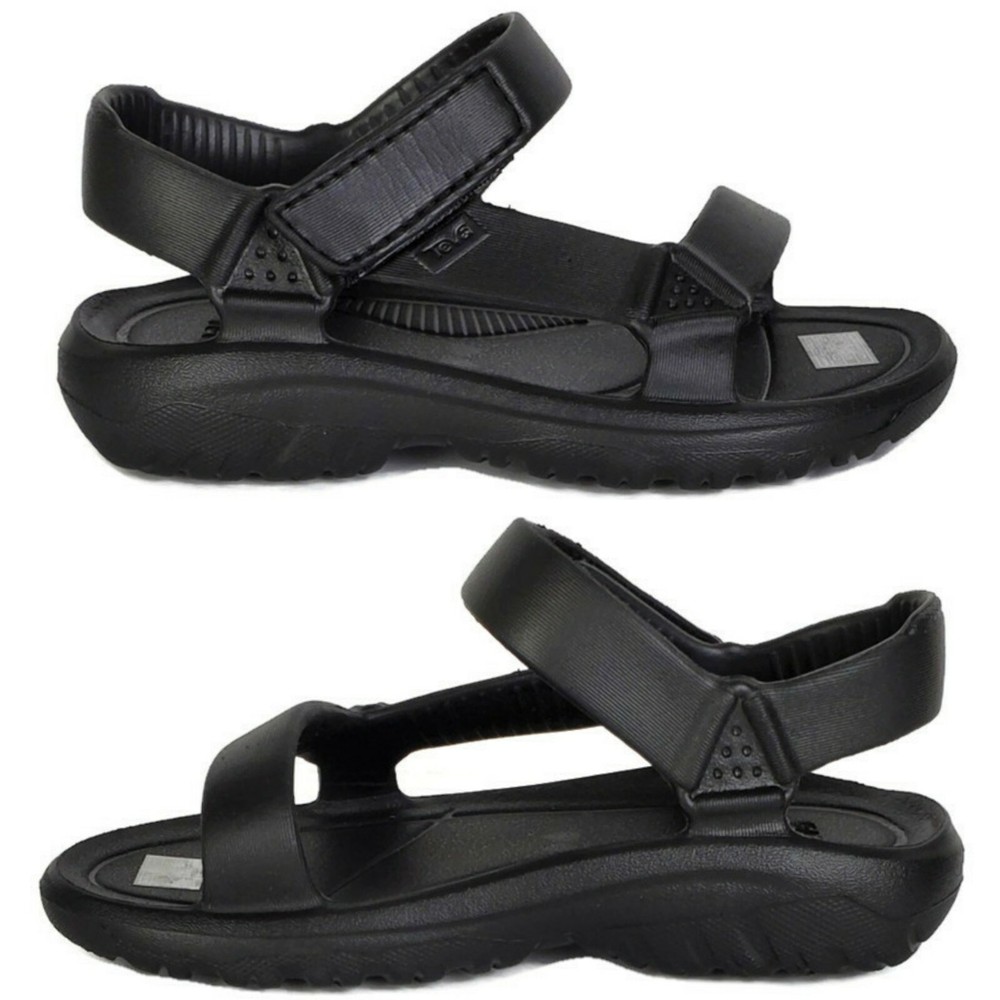 Teva hurricane drift kids waterproof black sandals outdoor