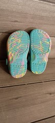 Crocs Marbled Clogs Iconic Comfort Children Size 8 206838 Unisex