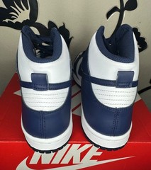 Nike Dunk High Midnight Navy White Grade School GS Size 5Y [DB2179-104]