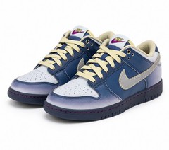 Nike Dunk Low Halloween “I Am Fearless” Kids 1.5Y FQ8755-491 Blue Gradient