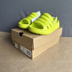 UGG K Sport Yeah Kids Sandals Size 1US / 32.5EU Lime Green New in Box