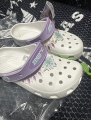 Crocs Size C13 Frozen New with Tags Classic Clogs Unisex Shoes Slip On Unisex.