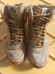 Nike Air Force 1 High „Flax“ Wheat Brown Youth Size 5